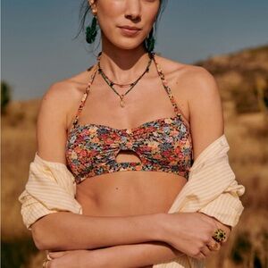 Sezane Floral Palma Bikini kit